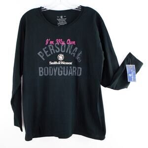 New SMITH & WESSON T-shirt XL Long Sleeve LOGO